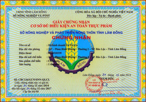 Xin cấp giấy chứng nhận cơ sở đủ điều kiện an toàn vệ sinh thực phẩm